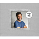 first birthday photo book