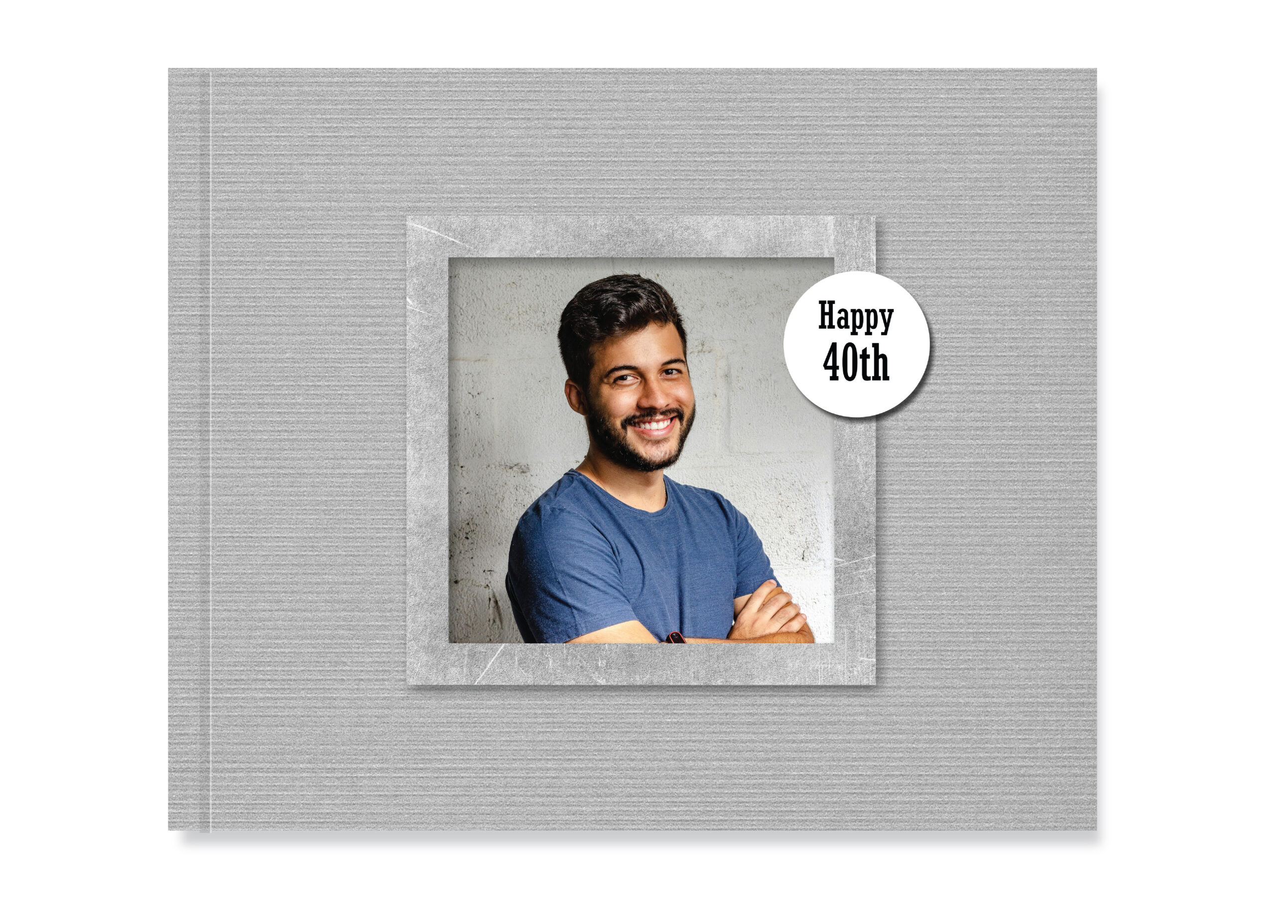 first birthday photo book
