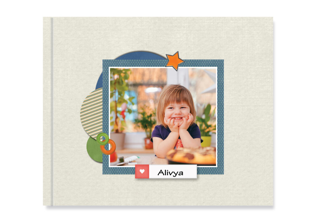 baby's first year photo book