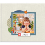 baby's first year photo book