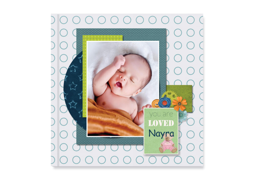 baby photo album book