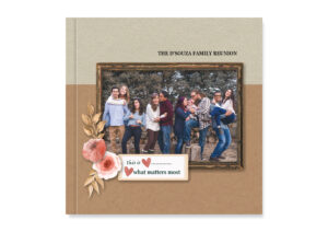 personalized photo album book